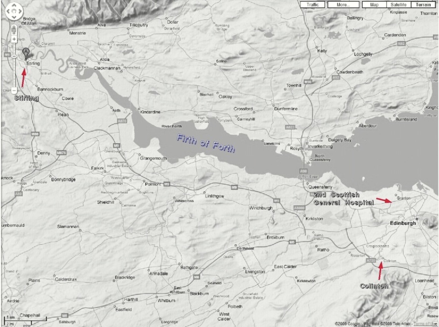 Firth Of Forth Map